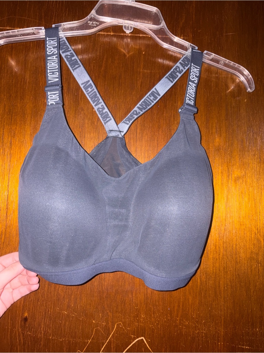 Victoria Sport Black High-Support Wireless Sports Bra